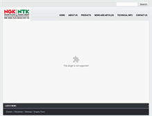 Tablet Screenshot of ngkntk.ae